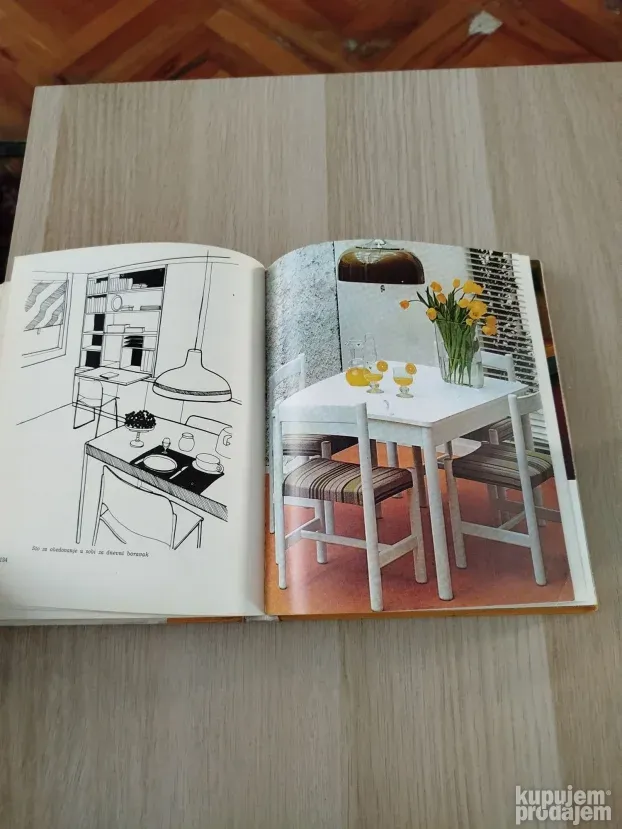 Retro knjiga Lepota vašeg doma iz 1975