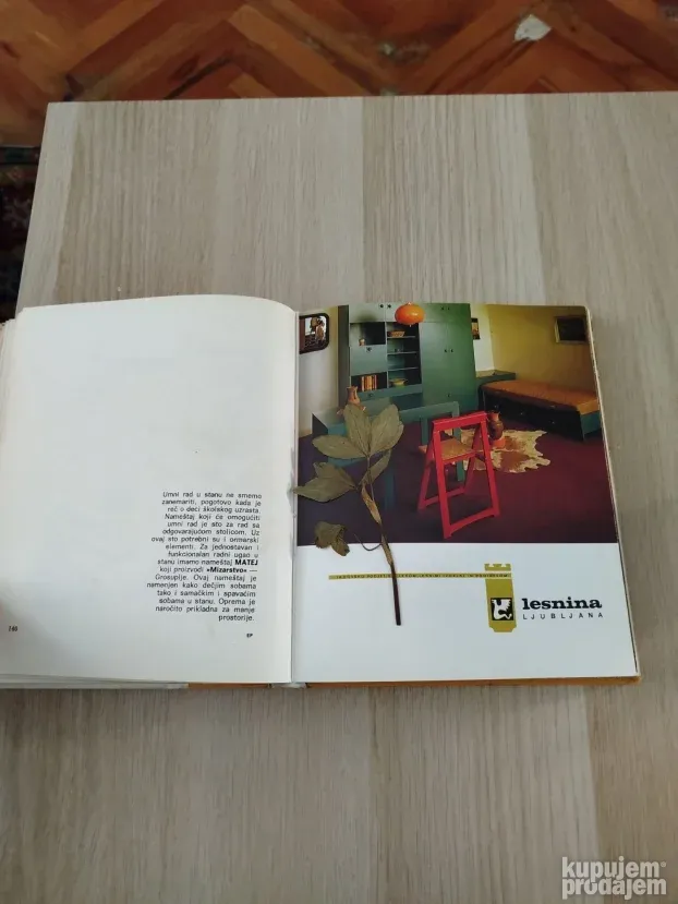 Retro knjiga Lepota vašeg doma iz 1975