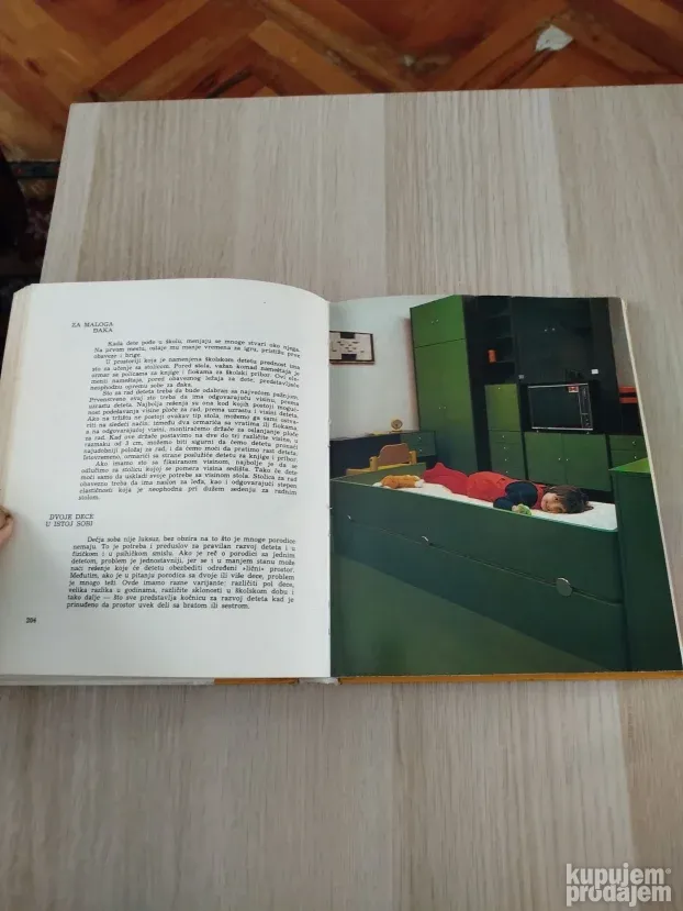 Retro knjiga Lepota vašeg doma iz 1975