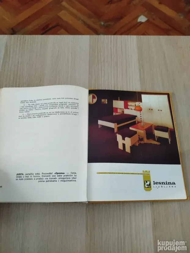 Retro knjiga Lepota vašeg doma iz 1975