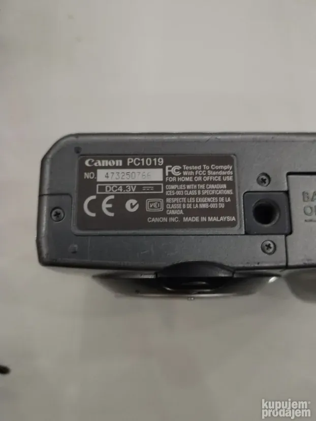 Canon Power Shot A40 PC1019