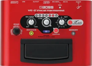 Boss Ve-2 Vocal Harmonist Vocal Processor