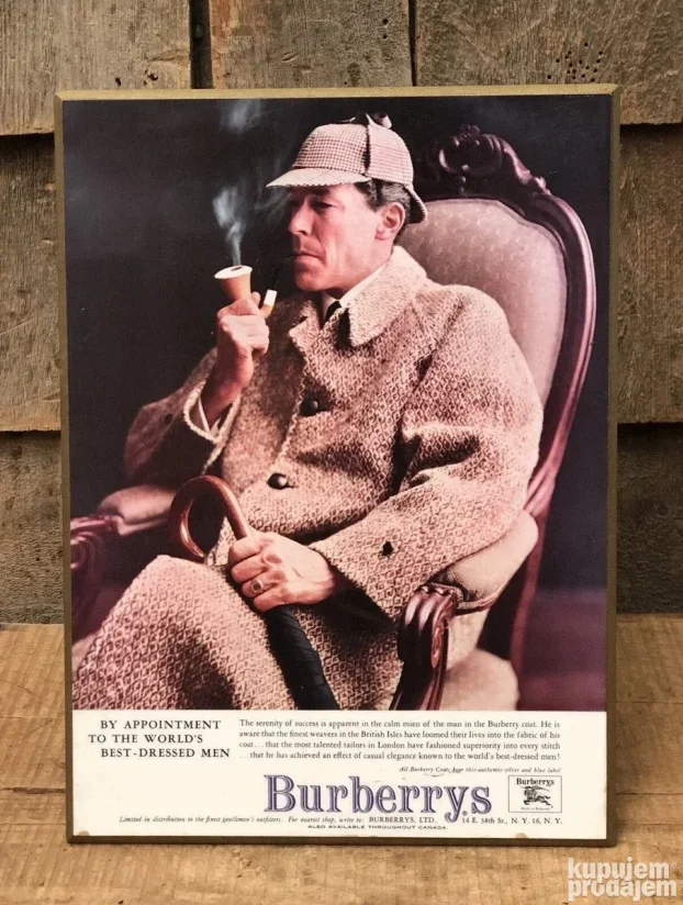 Luksuzni engleski mantil Burberry London M