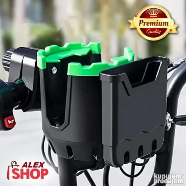 3u1 multi držač čaša i telefona za bicikle i kolica