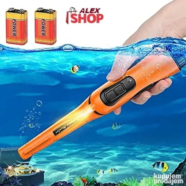 Ručni detektor metala GP Pointer sa senzorom i alarmom