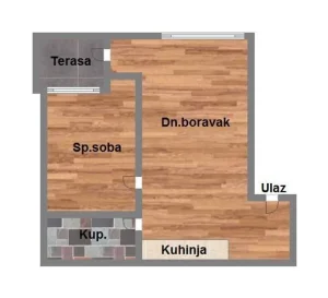 Telep, 41m2, Š:537527