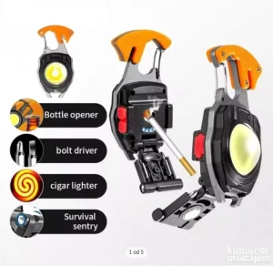 Cob lampa privezak sa upaljacem alatom i sekacem za pojas
