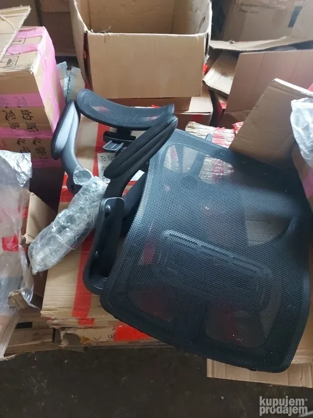 Ergonomska kancelarijska stolica mrezasta stolica za kicmu