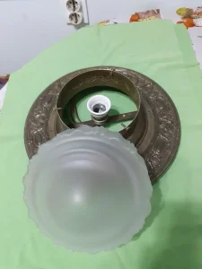 Plafonjera 34cm staklo f15