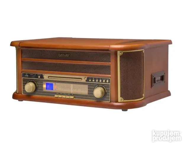 DENVER MCR-50MK3 Retro music system turntable usb MP3
