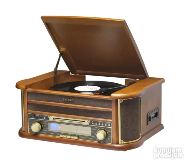DENVER MCR-50MK3 Retro music system turntable usb MP3