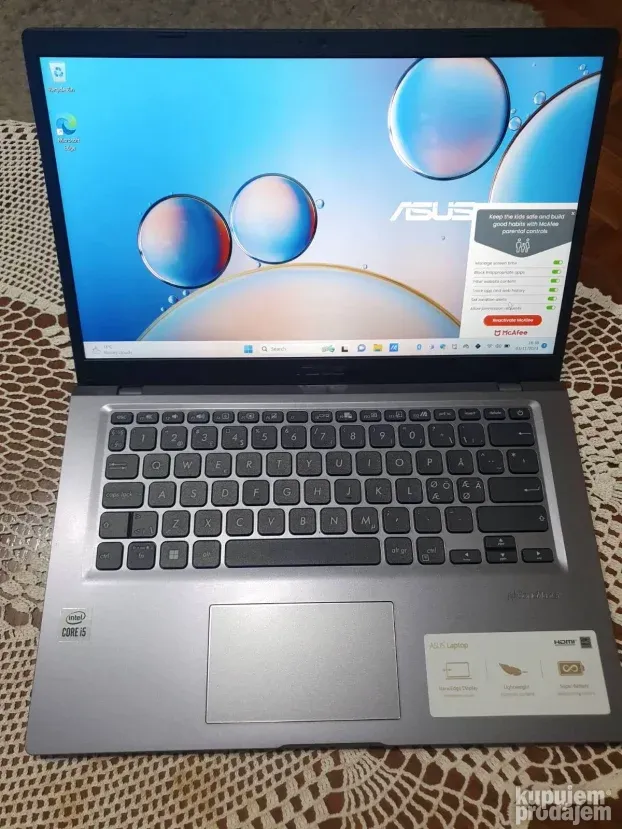 ASUS VivoBook 14 F415J i5 1035g1 8gb ddr4 256gb ssd laptop ...