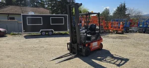 Viljuskar Linde E 20 Triplex 6.5m