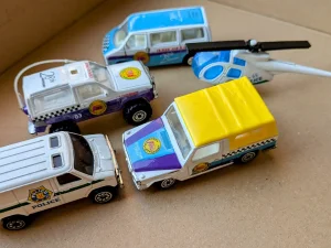 Vintage kolekcionarski set 5 vozila