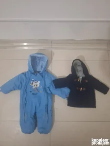 Beneton jakna-kaputić i L &Y skafander za bebe 3-6 meseci
