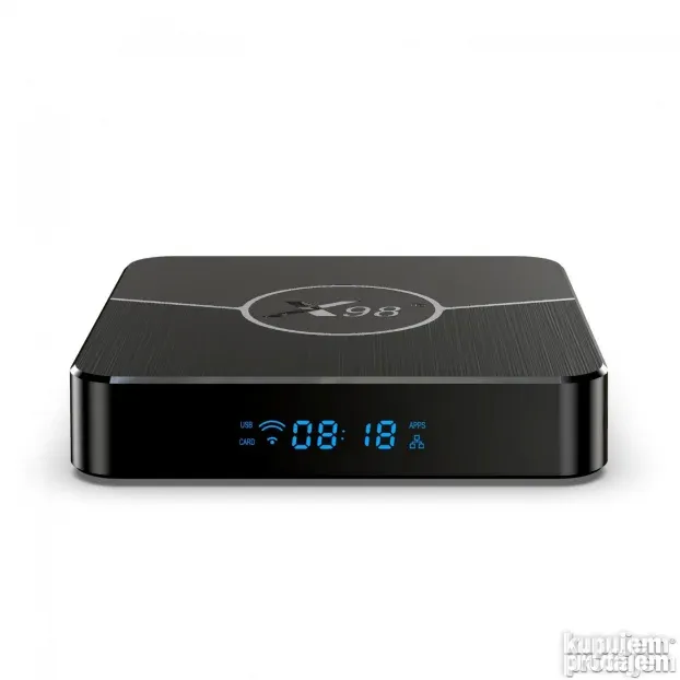 X98 Plus 4GB/64GB 64bit S905W2 WiFi 2,4/5GHz Android 11 Kodi
