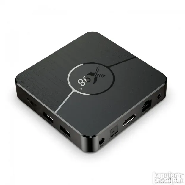 X98 Plus 4GB/64GB 64bit S905W2 WiFi 2,4/5GHz Android 11 Kodi