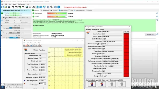 Lenovo ThinkPad T560 i5-6300/16GB/256GB SSD/BAT. 9H/FHD IPS