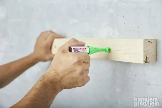 Marker-sprej za obeležavanje kroz rupu E-8870 Edding svetlo