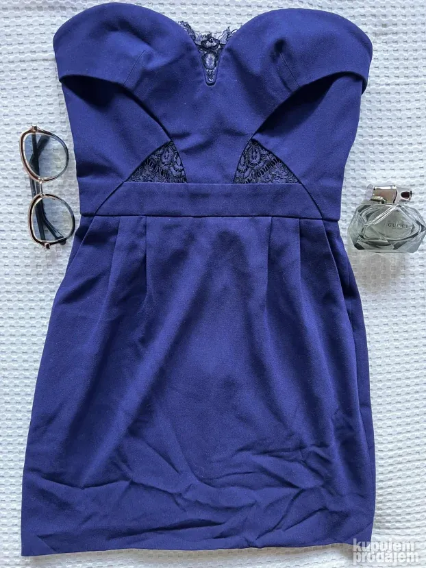THE KOOPLES ORIGINAL plava top haljina S