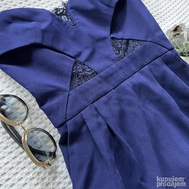 THE KOOPLES ORIGINAL plava top haljina S