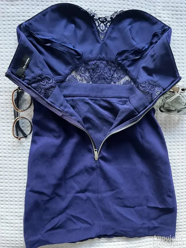 THE KOOPLES ORIGINAL plava top haljina S