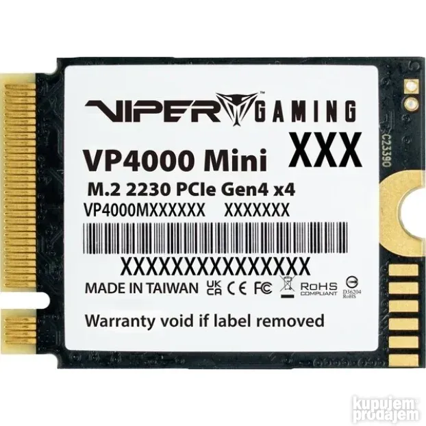 Patriot Viper VP400 Mini 2TB, SSD