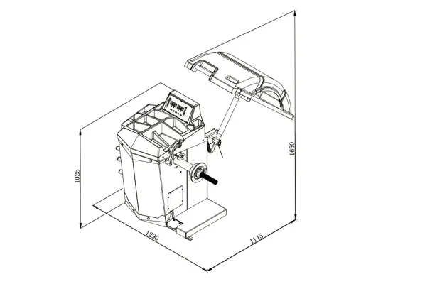 Balanserka CB3011B + POKLON MANOMETAR