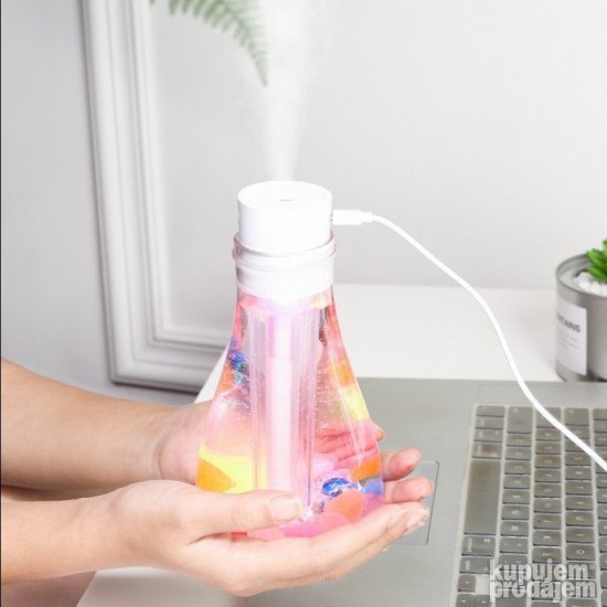 Veliki USB OSVEŽIVAČ Difuzer Vazduha Sa Svetlom 500ml