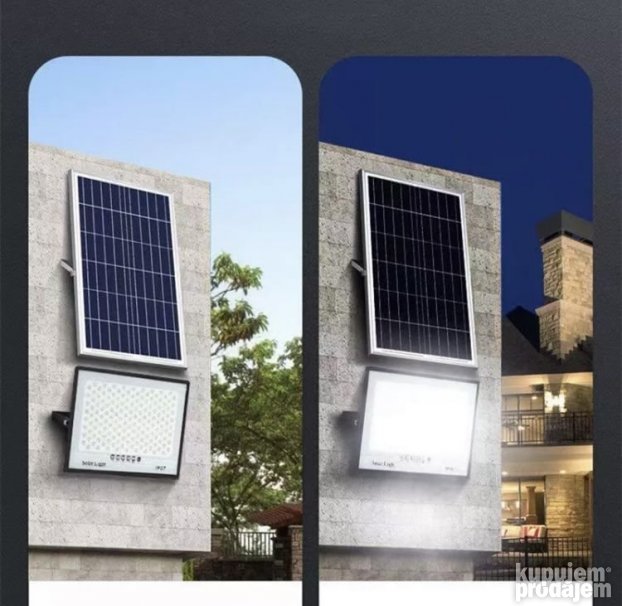 REFLEKTOR SA PANELOM 100w solarna rasveta spoljna upotreba