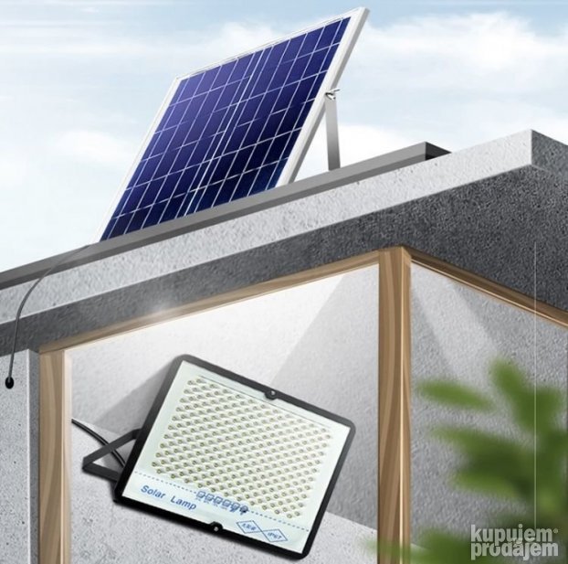 REFLEKTOR SA PANELOM 100w solarna rasveta spoljna upotreba