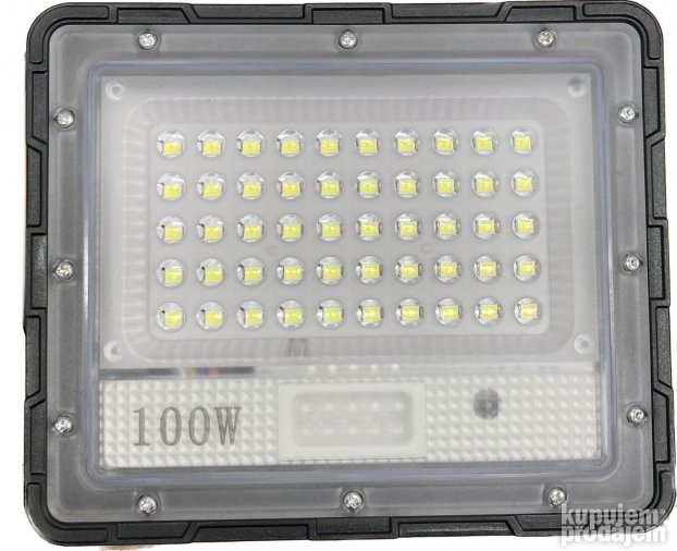 REFLEKTOR SA PANELOM 100w solarna rasveta spoljna upotreba
