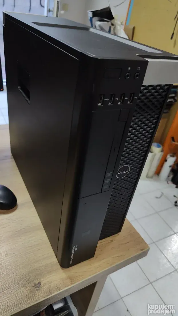 Dell Precision T3610 Xeon E5-1620 40gb RX480 8gb ssd+hdd