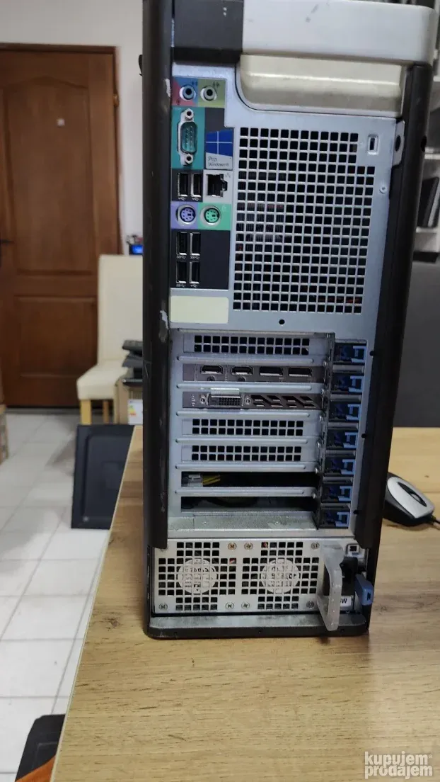 Dell Precision T3610 Xeon E5-1620 40gb RX480 8gb ssd+hdd