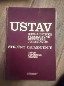 USTAV socijalisticke federativne republike jugoslavije