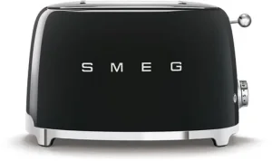 SMEG 50's Retro Style 2x2 Black 950W