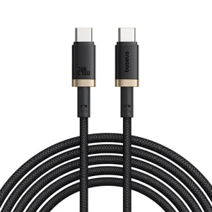Kabel Baseus Dura Fast Charging USB-C na USB-C 24W 1m Black