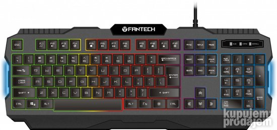 Tastatura gejmerska zicna K511 crna FANTECH