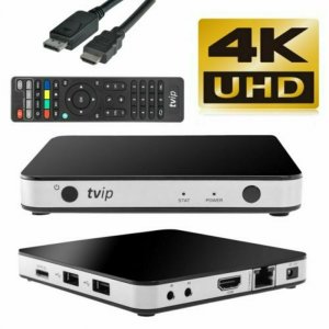 TVIP S-Box v.605 TV Box 4K, Dual Band WIFI, HDMI