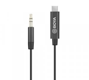 Boya BY-K2 kabal 3.5mm na Type-C