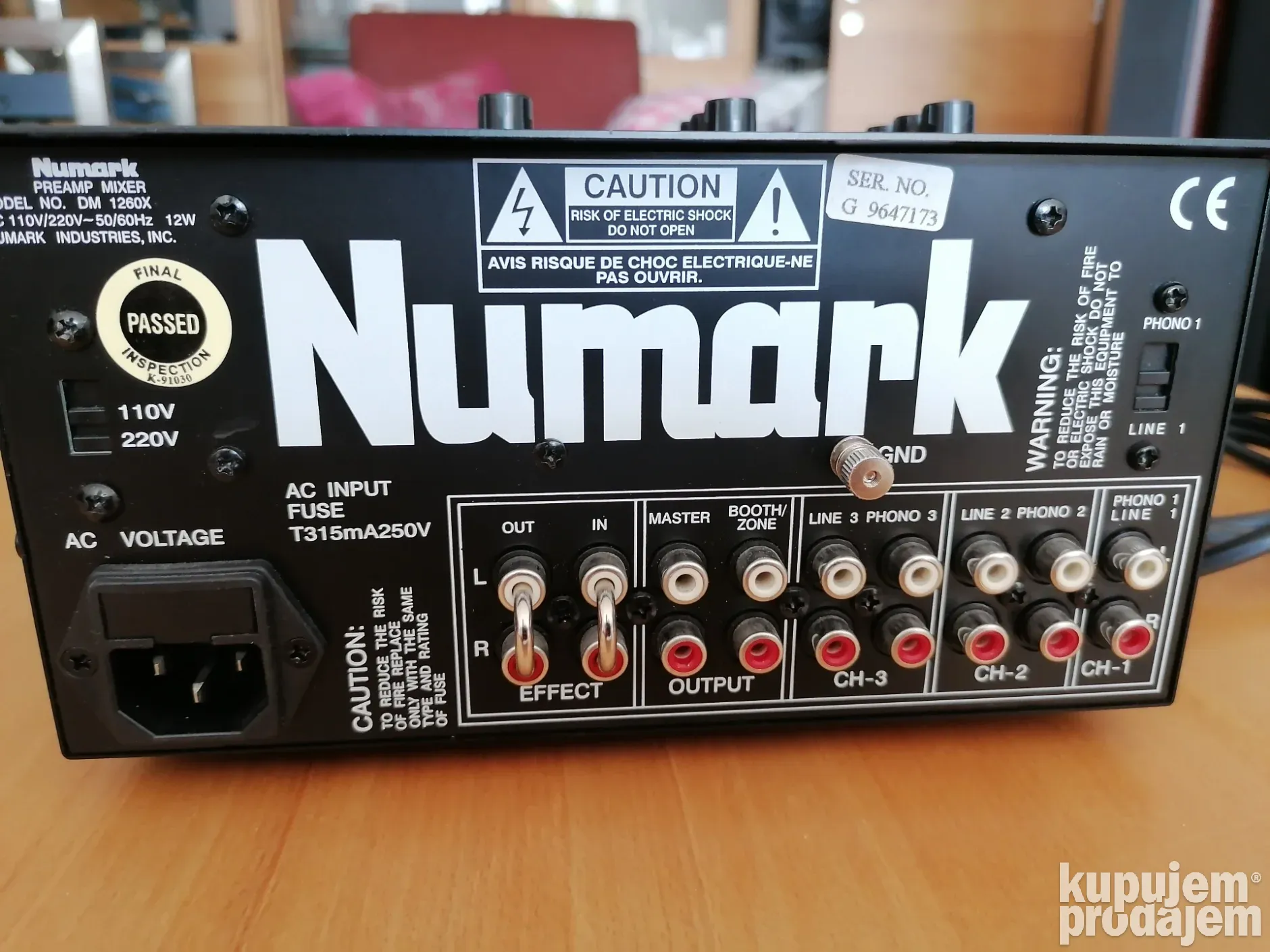 【送料込】Numark Performance Series DM1260X 送料込】Numark Performance Series DM1260X Numark Performance