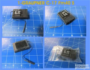 Prijemnici za daljinske-Graupner 40 MhZ FM