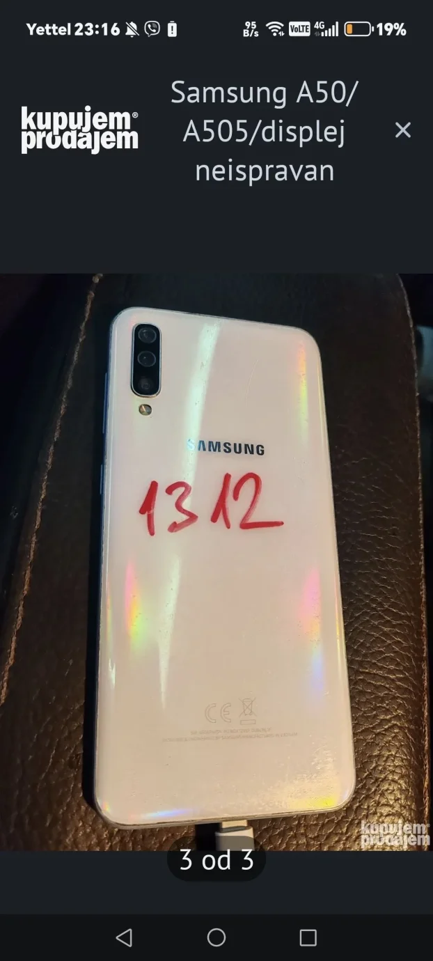 Samsung A50/za delove/ploča ok
