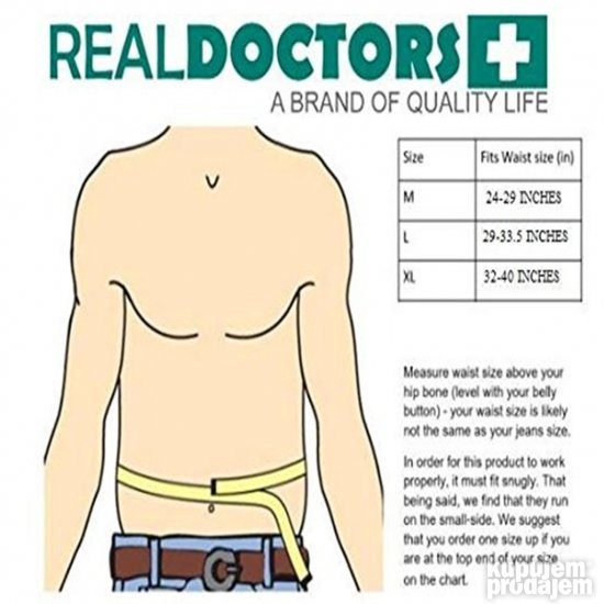 REAL DOCTORS Steznik sa magnetima Novo