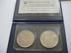S.F.R.J. 10 dinara 1983- Sutjeska i Neretva set