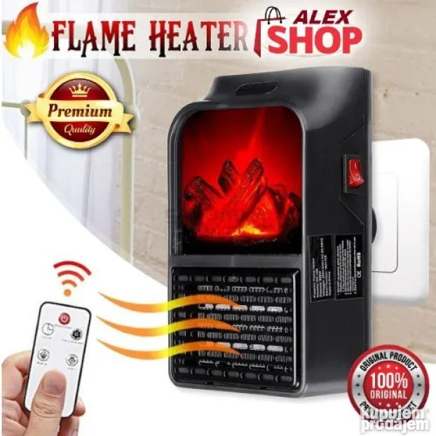 Mini kamin ekspres grejalica Flame Heater 900w