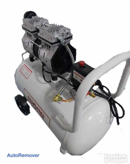 EUROSTAR 25L Bešumni Kompresor za vazduh - KupujemProdajem