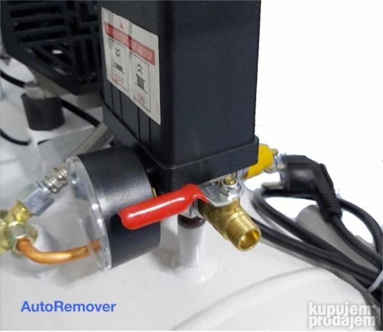 EUROSTAR 25L Bešumni Kompresor za vazduh - KupujemProdajem