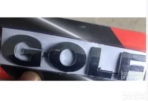 Oznaka stiker nalepnica Golf