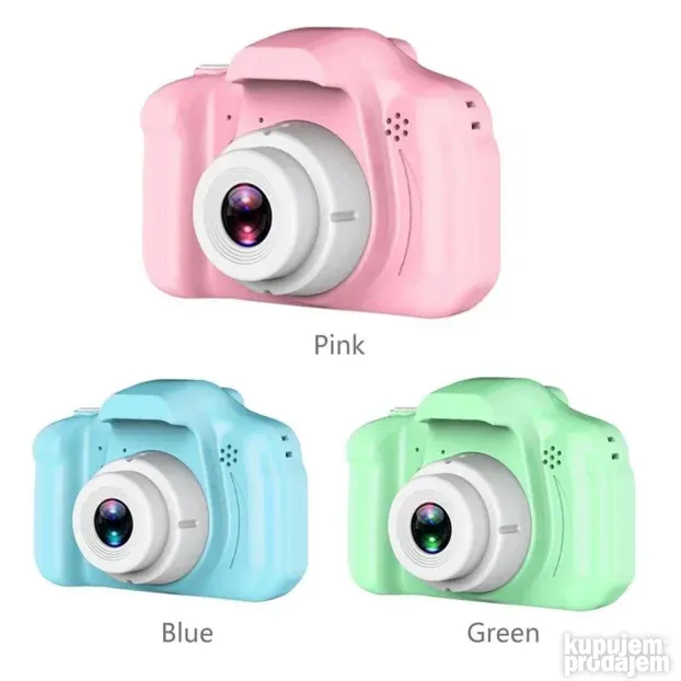 Dečja Digitalna kamera za decu KIDS CAMERA zelena